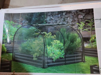 Raised Garden Greenhouse
