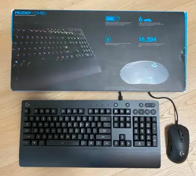 Logitech Prodigy Combo Keyboard and Mouse, View more