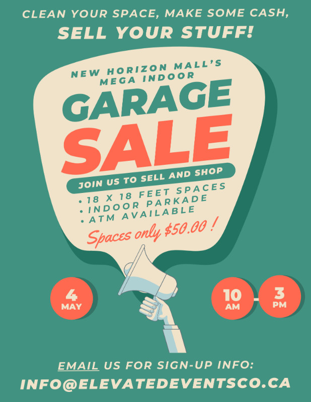 Sign Up For Our Collaborative Garage Sale!  Only 2 Weeks Away! in Garage Sales in Calgary - Image 3