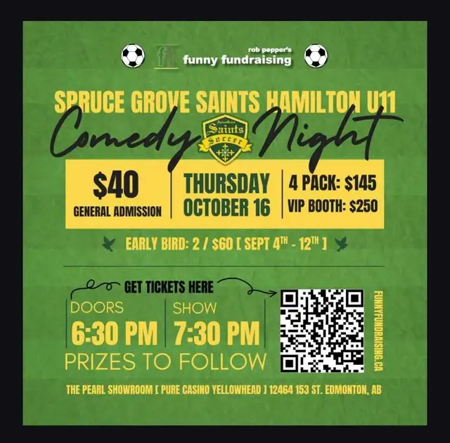 ⚽️ Support John Henry and the Spruce Grove Saints U11 Team! ⚽️63959664827906120