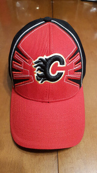Calgary Flames Custom Men's Ball Hat Baseball Cap / Adjustable