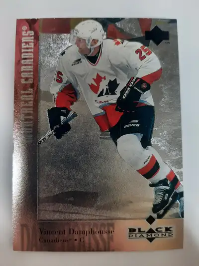 Vincent Damphousse Single Diamonds 1996-97 Upper Deck Black, View more