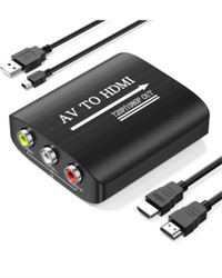 NEW RCA to HDMI Converter, AV to HDMI Adapter