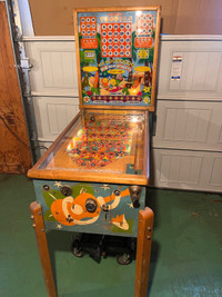 Antique Crystal Beach arcade pinball machine ORIGINAL