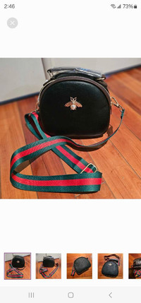 Gucci inspired style bag crossbody 