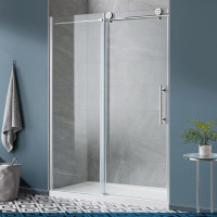 NEW OVE Shower Fixed Glass Panel. Canberra Model.