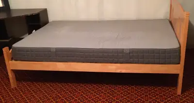 Double Size Bed Frame & Mattress, View more