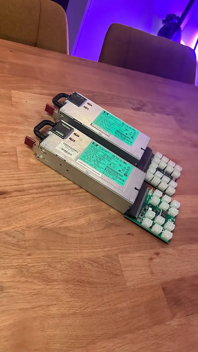 KIT POWER SUPPLY HP DPS-1200WFB INCLUS CARTE ET CABLES in System Components in City of Montréal - Image 5