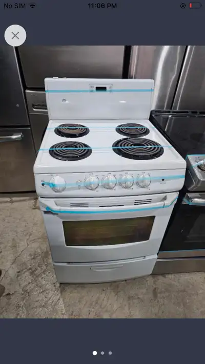 GE !! Electric stove range oven can delievr , View more