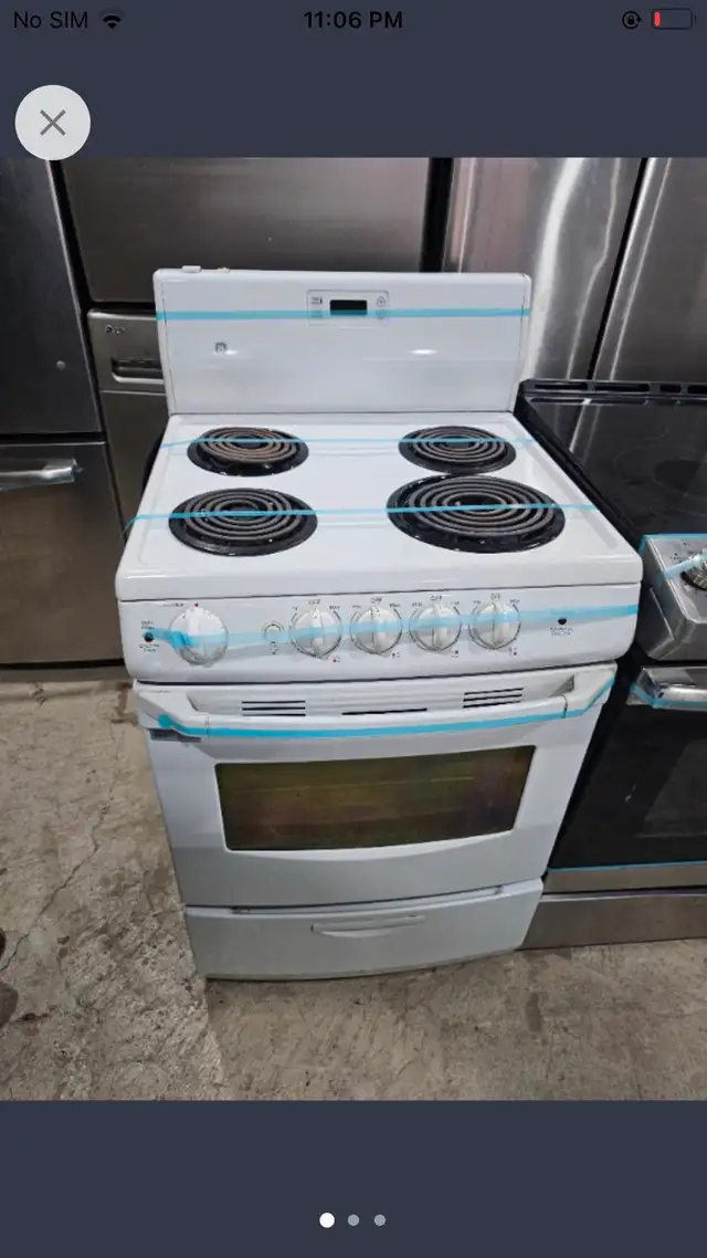 GE !! Electric stove range oven can delievr  in Stoves, Ovens & Ranges in Mississauga / Peel Region - Image 2