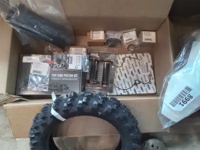 Have all new parts for these bikes specified from 2014 to current including full top end kit a pisto...