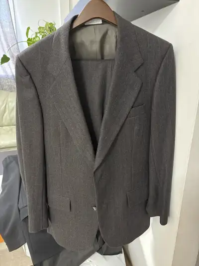 men pure virgin wool suit, View more