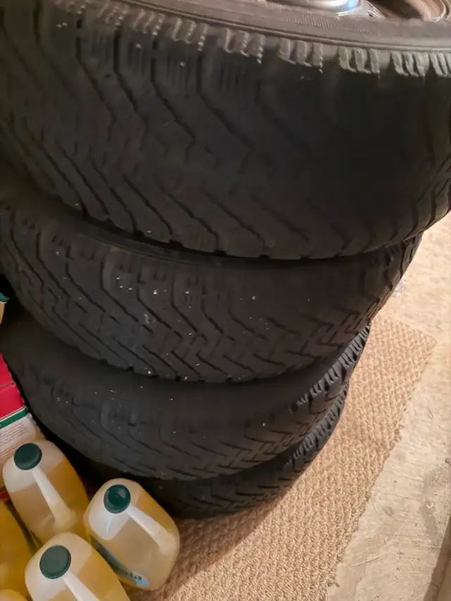 Set of Goodyear Nordic Winter Tires in Tires & Rims in City of Toronto - Image 2