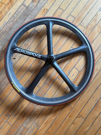 Bicycle wheel: Aerospoke 700c
