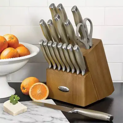 STUDIO CUISINE 18PC KNIFE BLOCK SET, View more