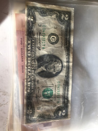 1976 US $2.00 Bill