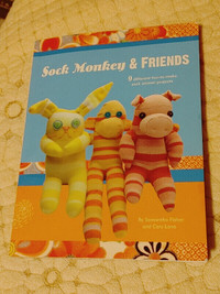 Sock monkey and friends book