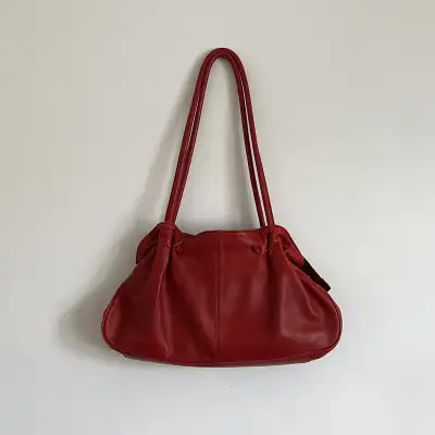 Vintage Danier Leather Shoulder Bag, View more