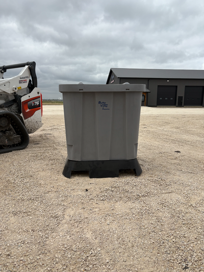 4840 Pallet Bin From Buffer Valley Industries. Available at Hillside Farm Supply. *Forklift-accessib...