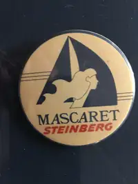RARE MACARON DE LA TRAVERSÉE QUÉBEC-ST MALO MASCARET STEINBERG