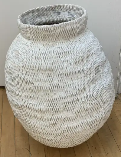 African Gourd Basket - RH, View more