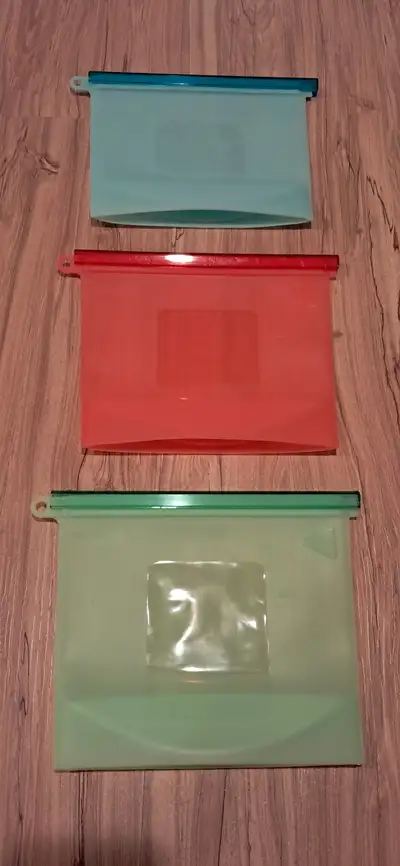 NEW Reusable Silicone Food Storage Bag, View more