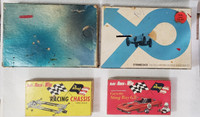 Vintage Toy Car Boxes  with parts Great Graphics 