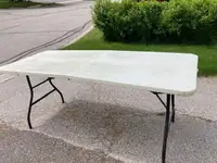 folding table - great for outdoor picnics and entertaining
