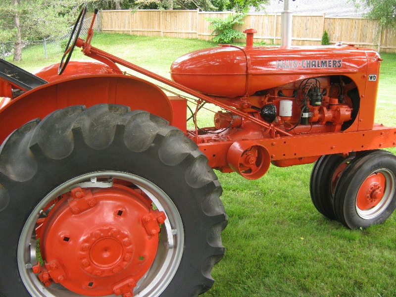 Vintage Allis Chalmers WD tractor for sale Farming Equipment