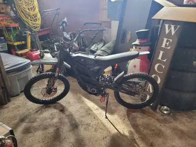 Falcon pro with just over 500km Bike tops out at 91kmh has 302 ft pounds of torque bike is only 130...