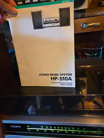 VINTAGE SONY STEREO SYSTEM FOR SALE, View more