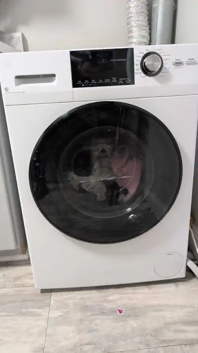 GE Steam Washer Dryer Combo, View more