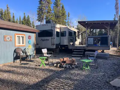 FOR SALE: $72500 Seasonal Site #211 Candle Lake RV Golf Course. This is your perfect summer hide-awa...