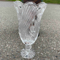 Crystal Glass Vase 