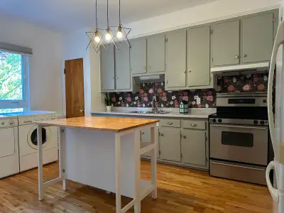 Ce magnifique appartement de 2 chambres fraîchement repeint situé dans le quartier prisé de Rosemont...