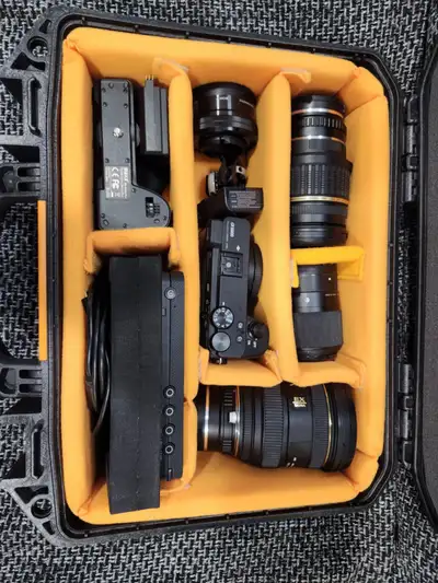 Sony A6600 Creator Kit – 4K Mirrorless + Lenses + Monitor + Case, View more