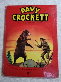 DAVY CROCKETT (1ère édition 1963 Vintage - Bande dessinée)