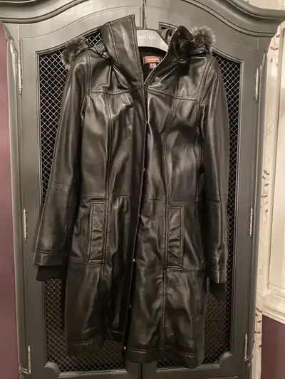 Leather Coat, View more