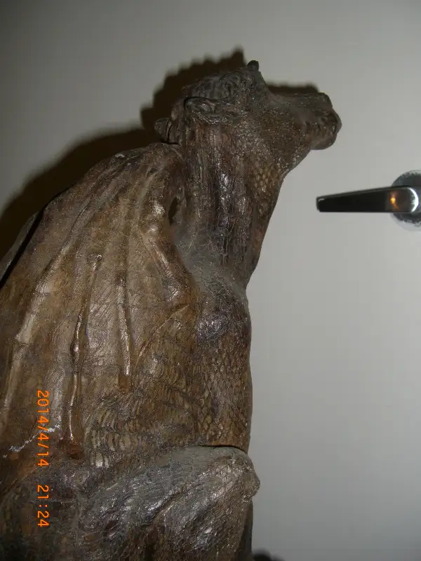 BUY AMAZING -DRAGON -SENTINEL -POST W PLINTH in Outdoor Décor in City of Toronto - Image 8