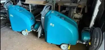 Two Tennant B5 Walk-Behind Floor Burnisher, View more