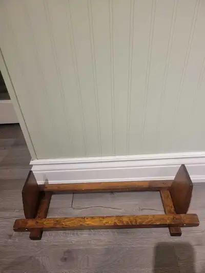 Antique Wood Book Rack. Mantel or table top bookcase. Cookbooks, View more