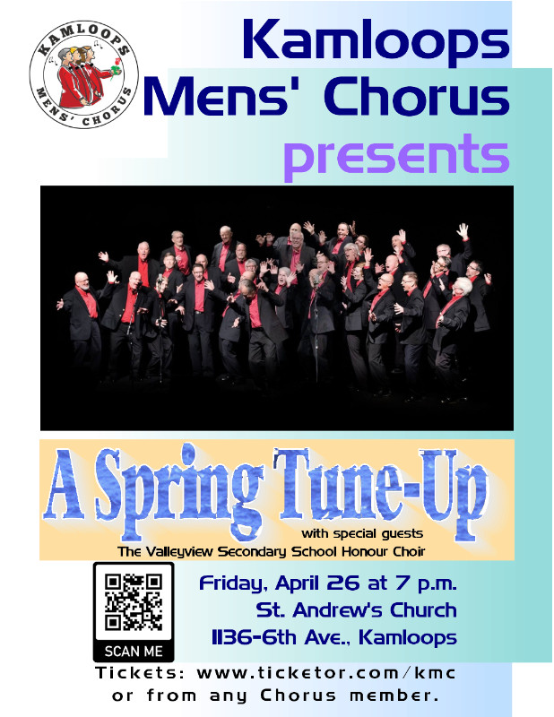 Kamloops Mens' Chorus presents "A Spring Tune-Up!" in Events in Kamloops - Image 3
