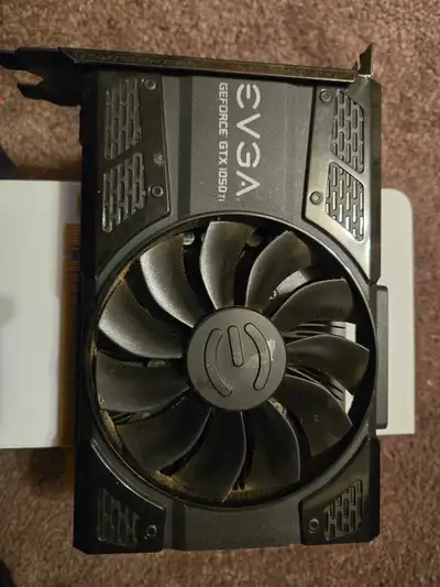 Old graphics card that I found lying around tested it and still works totally fine