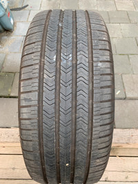 1 X single 255/45/20 Goodyear Eagle Sport A/S MOE RFT with 85%