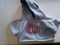 Small Dog Hoodie with Montreal Canadiens Logo