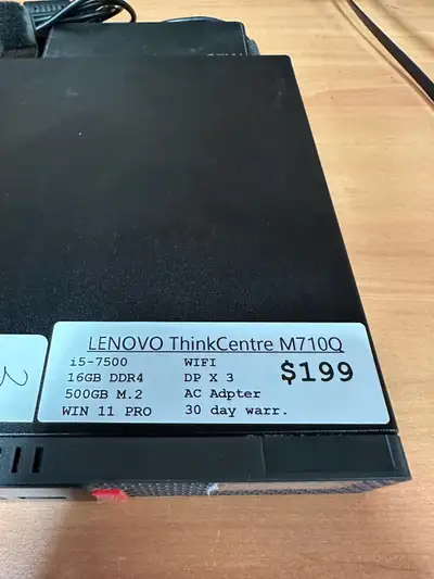 Lenovo ThinkCentre M710q, View more