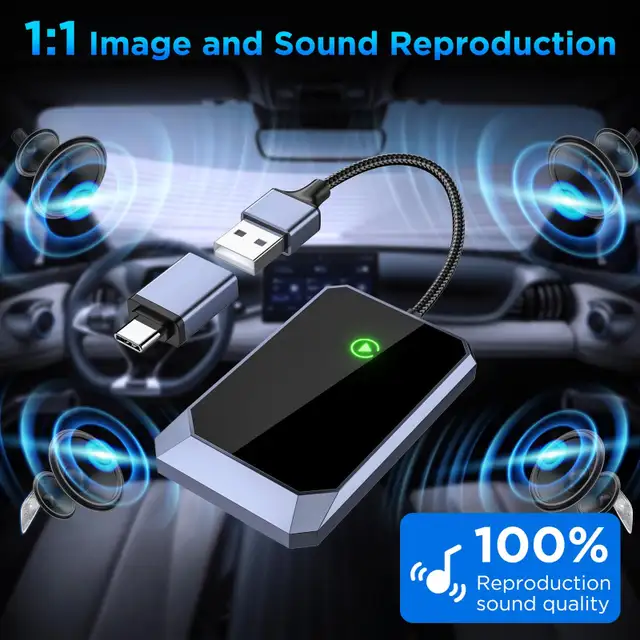 Wireless Carplay Adapter, Converts Wired to Wireless  in General Electronics in Markham / York Region - Image 7
