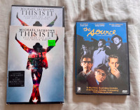 Michael Jackson's This Is It New/The Source Used DVD $8 Each