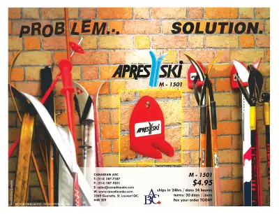 Ski Storage WALL MOUNT Hanging Ski holder. Set of 4- great for X, View more