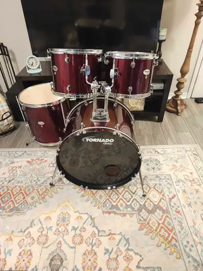 4 pc. Mapex Tornado drum shell pack., View more